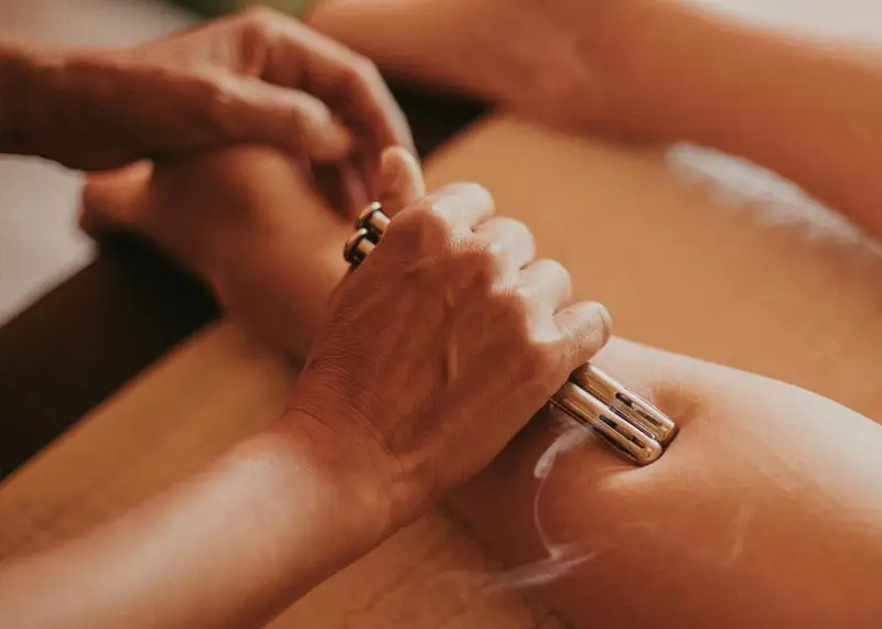 Laurent Quattrocchi during ito thermie session